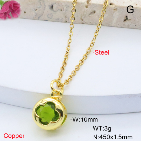 F6N408747vaia-L017  Fashion Copper Necklace