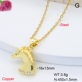 F6N408750vail-L017  Fashion Copper Necklace