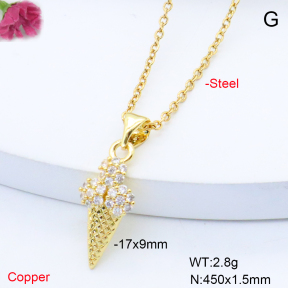 F6N408755vail-L017  Fashion Copper Necklace