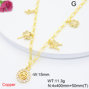 F6N408768vhmv-L036  Fashion Copper Necklace