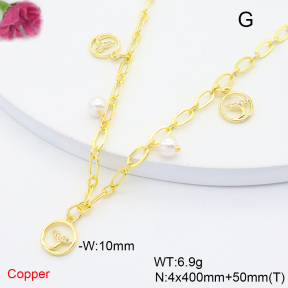 F6N408771bhia-L036  Fashion Copper Necklace
