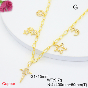 F6N408776vhmv-L036  Fashion Copper Necklace