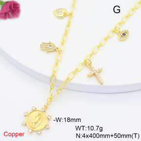 F6N408779vhmv-L036  Fashion Copper Necklace