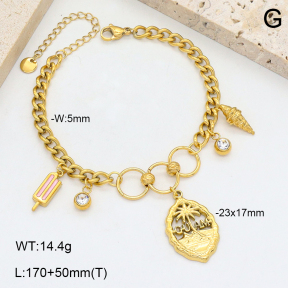 2B4004920ahjb-669  Stainless Steel Bracelet