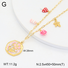 2N3002637bhjl-669  Stainless Steel Necklace