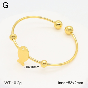 2BA202077vail-423  Stainless Steel Bangle