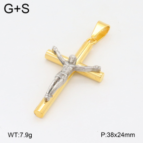 2P2004601bbov-436  Stainless Steel Pendant