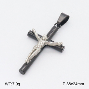 2P2004602bbov-436  Stainless Steel Pendant