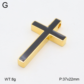 2P3000646bbov-436  Stainless Steel Pendant