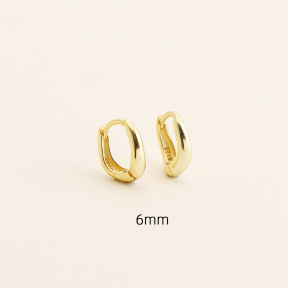 JE8116vhlp-Y05  925 Silver Earrings  WT:0.9g  6mm  YHE0732