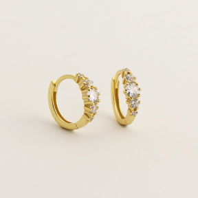 JE8124aiik-Y05  925 Silver Earrings  WT:1.3g  11.3mm  YHE0731