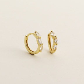 JE8130bihk-Y05  925 Silver Earrings  WT:1.14g  11.4mm  YHE0735