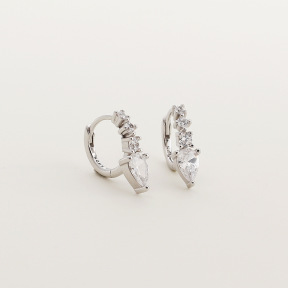 JE8135ajao-Y05  925 Silver Earrings  WT:2.12g  15.5mm  YHE0737
