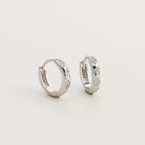 JE8147aimk-Y05  925 Silver Earrings  WT:1.44g  11mm  YHE0751
