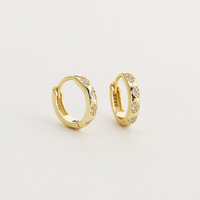 JE8148aimk-Y05  925 Silver Earrings  WT:1.44g  11mm  YHE0751
