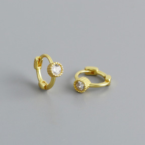 JE8171ahpv-Y10  925 Silver Earrings  WT:1g  9.5*11.6mm  EH1656
