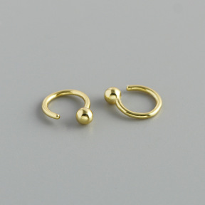 JE8183bhhp-Y10  925 Silver Earrings  WT:0.41g  8.2*8mm  EH1670