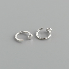 JE8188bbpo-Y10  925 Silver Earrings  WT:0.41g  8.2*8mm  EH1670