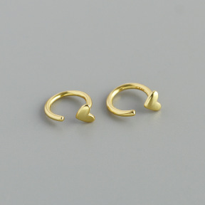 JE8189bhbj-Y10  925 Silver Earrings  WT:0.41g  8.2*8mm  EH1670