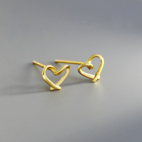 JE8191bbpi-Y10  925 Silver Earrings  WT:0.35g  5.8*7.9mm  EH1668