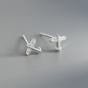 JE8200bvpl-Y10  925 Silver Earrings  WT:0.4g  5.7*6mm  EH1669