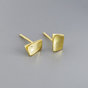 JE8203bhbl-Y10  925 Silver Earrings  WT:0.46g  4*6.5mm  EH1666