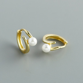 JE8217aipj-Y10  925 Silver Earrings  WT:1.78g  11.8*16mm  EH1679