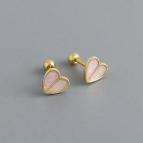 JP8155vivi-Y10  925 Silver Body Jewelry  WT:0.92g  6.6*7mm  EH1657