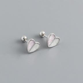JP8156vivi-Y10  925 Silver Body Jewelry  WT:0.92g  6.6*7mm  EH1657