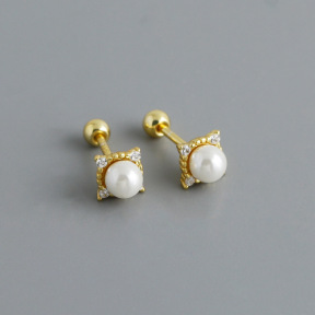 JP8175vhop-Y10  925 Silver Body Jewelry  WT:1g  5.3mm  EH1659