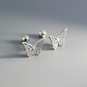JP8180vhlo-Y10  925 Silver Body Jewelry  WT:0.65g  6.6*8.5mm  EH1664