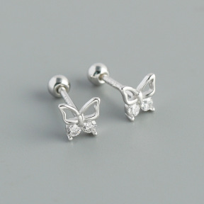 JP8208vhlm-Y10  925 Silver Body Jewelry  WT:0.68g  5.3*5.7mm  EH1675