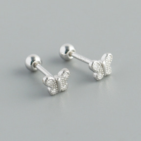 JP8212ahlv-Y10  925 Silver Body Jewelry  WT:0.65g  4*5mm  EH1674