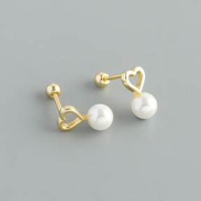 JP8215vhpk-Y10  925 Silver Body Jewelry  WT:1.08g  10.4*5.3mm  EH1678
