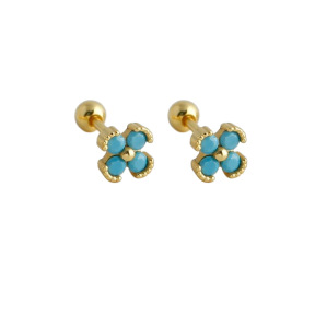 JP8233vhlm-Y10  925 Silver Body Jewelry  WT:0.85g  5.2mm  EH1694
