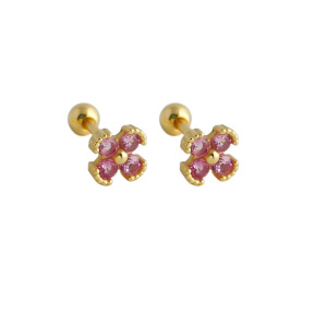JP8237vhlm-Y10  925 Silver Body Jewelry  WT:0.85g  5.2mm  EH1694