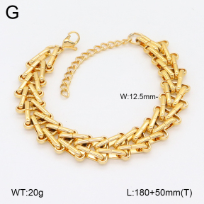 2B2004217bhbl-641  Stainless Steel Bracelet