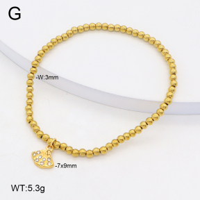 2B4004923bbov-737  Stainless Steel Bracelet