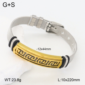 2BA202117bhva-656  Stainless Steel Bangle