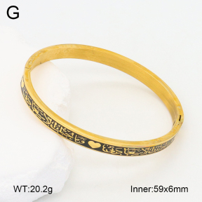 2BA202152bbov-749  Stainless Steel Bangle