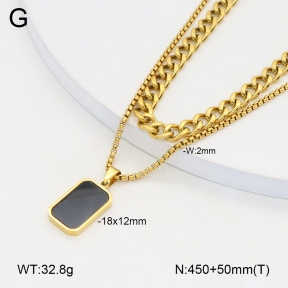 2N4004373vbpb-749  Stainless Steel Necklace