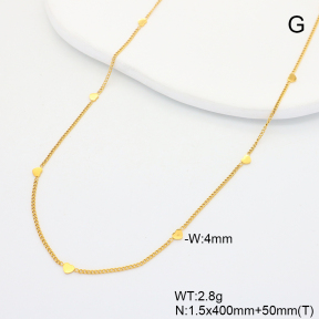 6N2005148bboi-G029  Stainless Steel Necklace