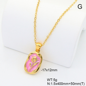 6N3001959vbmb-G029  Stainless Steel Necklace