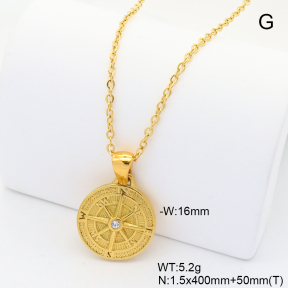 6N4004460bvlm-G029  Stainless Steel Necklace