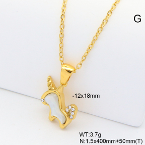 6N4004462bbml-G029  Stainless Steel Necklace
