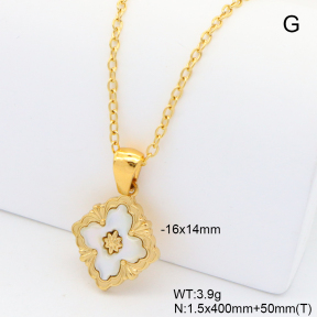 6N4004464bbmo-G029  Stainless Steel Necklace