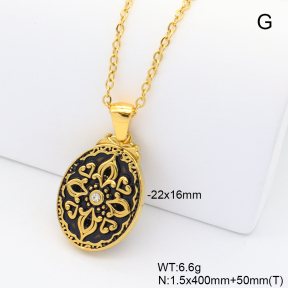 6N4004469bbmj-G029  Stainless Steel Necklace