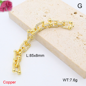 F6AC00062bhva-L017  Fashion Copper Links Connectors