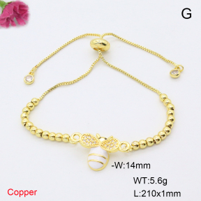 F6B406687ablb-L017  Fashion Copper Bracelet