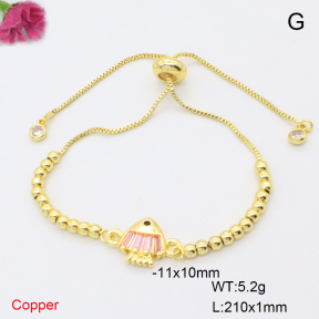 F6B406691ablb-L017  Fashion Copper Bracelet